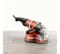 Levigatrice Calcestruzzo a Diamante Multifunzionale 3800W, con Controllo 6 Velocità e 3 Ruote Diamantate per Lucidatura Marmo, Finitura Granito e Preparazione Superfici