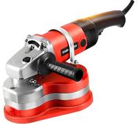 Levigatrice E Lucidatrice Pareti E Pavimenti Portatile, Levigatrice Pareti E Pavimenti In Cemento, Asta Telescopica 113-168CM, Include Diversi Dischi Abrasivi Machine