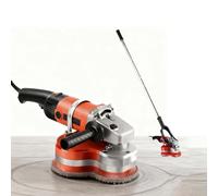 Levigatrice e Lucidatrice per Calcestruzzo Versatile 3800W, Dotata di 3 Ruote Diamantate e Controllo 6 Velocità per Lavoro Uniforme su Marmo, Granito e Superfici Epossidiche