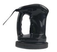 Levigatrice elettrica 12V 80W Lucidatrice for veicoli portatile for auto Lucidatrice for auto Tampone cerato Kit di strumenti for la pulizia della cera(Black)