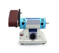 Levigatrice elettrica, 350 * 50mm Levigatrice a nastro Multi-funzione Metallo Giada Macchina for incidere Tavolo Rettificatrice Lucidatrice Lavorazione del legno