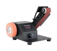 Levigatrice Elettrica A Nastro Mini Verticale E Orizzontale Da 350 W For Lucidare La Smerigliatrice Angolare Piccola Del Legno Eccellenti Prestazioni Di Lucidatura(Type 2)