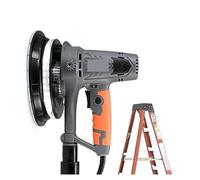 Levigatrice elettrica for cartongesso 1250W Levigatrice for pareti con utensili elettrici portatili a LED Strumenti for la rimozione dei residui di pareti e pavimenti