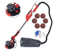 Levigatrice elettrica for cartongesso Levigatrice estensibile con sacco a vuoto Levigatrice a disco da parete da 750 W, Uscita Stabile