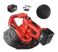 Levigatrice elettrica per cartongesso, intonacatrice portatile con display LCD, 9 velocità regolabili per levigare, levigare e rifinire le pareti