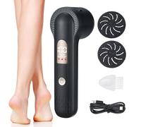 Levigatrice elettrica per piedi, elettrica per piedi - Levigatrice ricaricabile per la cura del tallone - Levigatrici portatili 1200 MAh per piedi, strumenti per pedicure per la casa, i voy