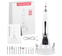 Levigatrice elettrica per unghie, 3 modalità, display a LED regolabile, Naiil ricaricabile senza fili, dispositivo lucidante per unghie, penna per manicure da donna