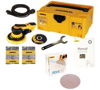 Levigatrice Elettrico Mirka Deros 5650CV Set + 50 Abranet Dischi & Case TG