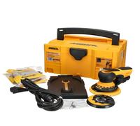 Levigatrice Elettrico Mirka Deros II 5650CV Set + 150 Abranet Dischi, Case