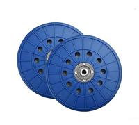 Levigatrice for cartongesso da 23 cm con tampone, strumento di levigatura professionale, 10 fori for un'aspirazione efficiente della polvere, tampone di supporto da 210 mm con filettatura da 14 mm.
