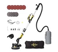 Levigatrice Giraffa, Giraffa, Levigatrice 750W, LED Maniglia telescopica Motore, 7 livelli velocità 1800RPM velocità con rimozione della polvere automatica