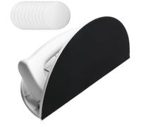 Levigatrice manuale multifunzione semicircolare, autoadesivo, micro smerigliatrice manuale + con 10 carta vetrata, ideale per angoli stretti e curve, set di levigatura da parete per lucidare e