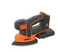 Black & Decker BDCDS18N levigatrice portatile Levigatrice per dettagli 12000 Giri/min Nero, Arancione