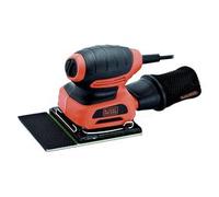 Black&Decker Levigatrice orbitale palmare per persiane 170 W 114x114 mm (platorello 113,5x109 mm) KA401LA