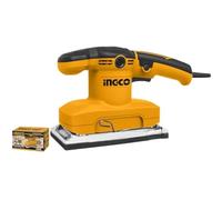 FS3208 - Ingco -LEVIGATRICE ORBITALE 320W CON KIT 5 FOGLI CARTA ABRASIVA