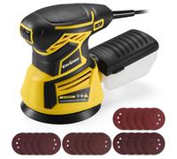 Levigatrice Orbitale 350W Levigatrice Rotorbitale con 6 Velocità Variabile
