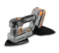 Levigatrice orbitale a batteria 20V FUXTEC FX-E1MS20 SET con batteria 2ah e caricatore 1A