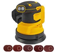 Levigatrice orbitale a batteria compatibile con Dewalt 18 V
