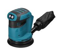 Levigatrice Orbitale A Batteria Con Motore A Spazzola Da 125 Mm Smerigliatrice For Legno Lucidatrice For Auto Elettrica Metallo Ceretta Lucidatura Rettificatrice Levigatura Fine