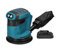 Levigatrice Orbitale A Batteria Con Motore A Spazzola Da 125 Mm Smerigliatrice For Legno Metallo Ceretta Lucidatrice Rettificatrice For 18V Levigatura Fine(TYPE 4 With Battery)