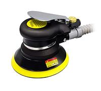 Levigatrice orbitale ad aria casuale da 12,7 cm/15,2 cm, levigatrice pneumatica a doppia azione, con cuscinetti da 12,7 cm e lucidatrice per carta vetrata per auto o metallo (auto vuoto)