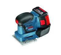 Bosch GSS 18V-10 Professional Levigatrice orbitale casuale 22000 OPM Nero, Blu, Rosso