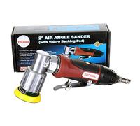 Levigatrice orbitale casuale a doppia azione da 50 mm - Leggera e Potente con Velocità Regolabile, Ideale per Precisione, Rimozione Ruggine e Saldature, Con Dischi Abrasivi Inclusi