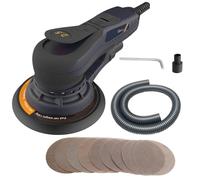 Levigatrice orbitale Casuale da 5,0 mm/2,5 mm Senza spazzole 350 W 3A lucidatrice for Auto elettrica con Filo a velocità variabile Multifunzione(2.5)