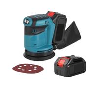 Levigatrice Orbitale Elettrica 125mm 3 Velocità Smerigliatrice For Legno Lucidatrice Ceratura Levigatura For Batteria 18V Levigatura Fine