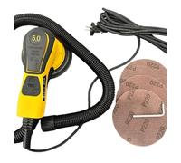 Levigatrice orbitale elettrica professionale for metalli, smerigliatrice, levigatrice, macchina for la lavorazione del legno, utensili for angoli primari, lucidatrice portatile universale