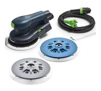 LEVIGATRICE ORBITALE FESTOOL ETS EC 150/5 EQ + KIT 3 PLATORELLI S - M - H