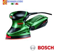 Levigatrice Orbitale Palmare BOSCH V 160W PSM160A con 6 fogli Abrasivi