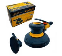 Levigatrice orbitale pneumatica ad aria compressa da 6.3 bar con disco da 6"