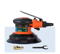Levigatrice orbitale pneumatica portatile Smerigliatrice , 125mm/150mm Lucidatrice eccentrica sottovuoto/rettificatrice Utensili pneumatici for barca, lucidatura auto e ceretta ,Alte prestazioni