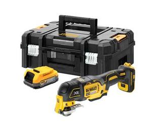 Levigatrice oscillante multiuso a batteria DeWALT 18V DCS356E1T