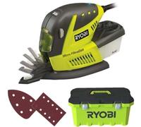 LEVIGATRICE PALMARE ELETTRICA SMERIGLIATRICE TRIANGOLARE MULTIUSO RYOBI A FILO