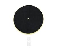 Levigatrice per lucidatura a muro a secco 360 girevoli Base in lega di alluminio da 9 pollici per preparazione di superfici non cucite tampone abrasivo a secco