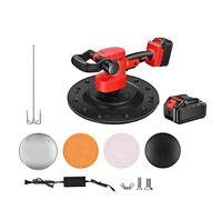 Levigatrice per muri, DC 1700W Elettrico Muro Levigatrice Cemento Malta Cazzuola Batteria Li-Ion Miscelatore Automatico Intonacatura Parete Levigatrice Lucidatrice(Standard)