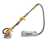 Levigatrice per Muro a Giraffa INGCO 1050W con Luce + 12 Dischi Abrasivi + Borsa