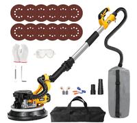 Levigatrice per Muro con Aspiratore 880W, Giraffa Levigatrice Professionale