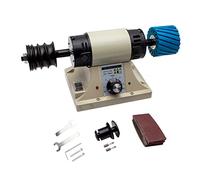 Levigatrice per pelle, 220 V, strumento per levigatura bordi 0-8000 giri/min, perfetta per artigianato professionale in pelle, attrezzatura per brunitura ad alte prestazioni (senza manico flessibile)