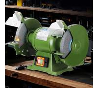 Levigatrice per polvere da banco di livello industriale Affilatrice per coltelli elettrica per carichi pesanti Rettificatrice per metalli 220V per lucidatura