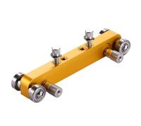 Levigatrice Per Ponte Dado Per Chitarra - Strumento Di Precisione Lucidatura Bass Regolabile, Tecnologia Di Rettifica Rapida, Alluminio | Per Lavori Di Riparazione Di Produzione Di Strumenti