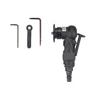 Levigatrice, Pistola for smussatura pneumatica Utensile for smussatura Mini smerigliatrice pneumatica Sbavatura Smussatura Macchina for la riparazione di metalli 30000 RPM(Black Combo 2)