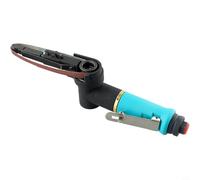 Levigatrice pneumatica a nastro pneumatico per rettifica, lucidatura e rimozione della ruggine - 16500 giri/min, ingresso aria /4", consumo 112 l/min, pressione 6,2 kgf/cm², 10 × 330
