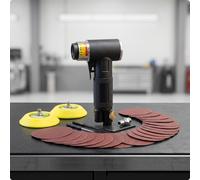 Levigatrice Pneumatica Professionale Mini Levigatrice per Aria Polivalente