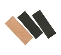 Levigatrice professionale per liutaio raggio bidirezionale per chitarra per livellamento dei tasti, levigatrice a mano flessibile per finitura del legno, raggio 9,5-20 mm, 200 mm