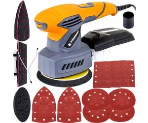 Levigatrice Roto Orbitale 1200W Levigatore Rotorbitale con Aspiratore 3 in 1