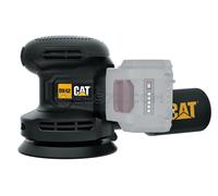 LEVIGATRICE ROTO-ORBITALE 125MM BATTERIA 18V CAT DX42B SOLO CORPO MACCHINA