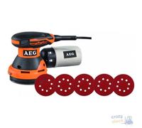 Levigatrice Roto Orbitale Aeg Ex125Es 25 Fogli Mm 125 - Watt 300
